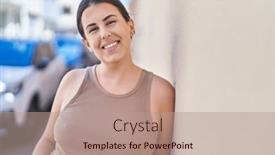  Presentation with confident young hispanic woman - 