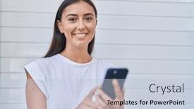  Presentation with confident young hispanic woman - 