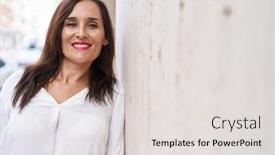  Presentation with confident young hispanic woman - 