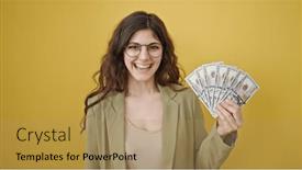  Presentation with confident young hispanic woman - 