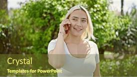  Presentation with confident young hispanic woman - 