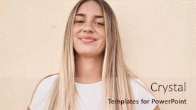  Presentation with confident young hispanic woman - 