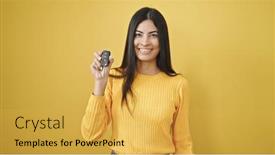  Presentation with confident young hispanic woman - 