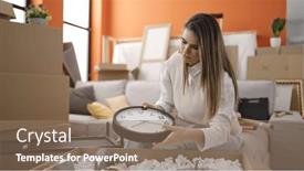  Presentation with confident young hispanic woman - 