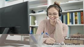  Presentation with student writing - 