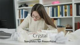  Presentation with student writing - 