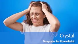  Presentation with woman crying - 