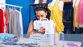  Presentation with clothing factory - 