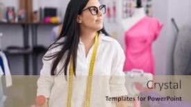  Presentation with confident young hispanic woman - 