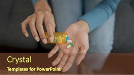  Presentation with beautiful hispanic woman - Presentation theme enhanced with young-beautiful-hispanic-woman-taking and a tawny brown colored foreground