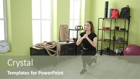  Presentation with exercise sport - 