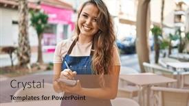  Presentation with waitress - 