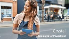  Presentation with waitress - 