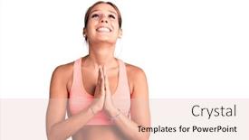  Presentation with beautiful hispanic woman - Amazing presentation theme having young-beautiful-hispanic-woman-wearing backdrop and a lemonade colored foreground