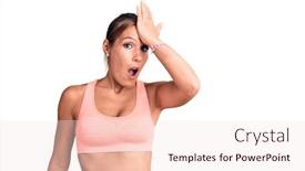  Presentation with beautiful hispanic woman - Beautiful PPT layouts featuring young-beautiful-hispanic-woman-wearing backdrop and a lemonade colored foreground