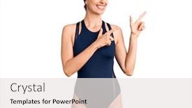  Presentation with beautiful hispanic woman - Colorful PPT layouts enhanced with young-beautiful-hispanic-woman-wearing backdrop and a white colored foreground