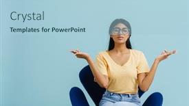  Presentation with indian woman - PPT layouts consisting of young-beautiful-indian-woman background and a light blue colored foreground