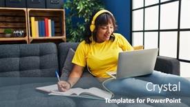  Presentation with student writing - 