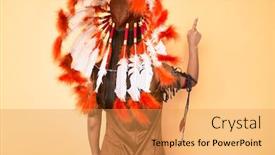  Presentation with indian woman - PPT theme having young-beautiful-latin-woman-wearing background and a yellow colored foreground