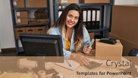  Presentation with business calculator - 