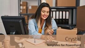  Presentation with business calculator - 