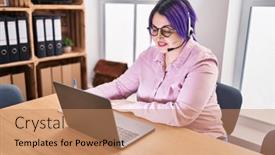  Presentation with call center - 