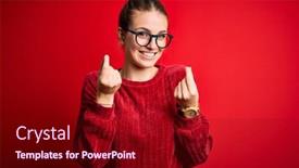  Presentation with young woman diagnosis of sti - Amazing slide deck having young-beautiful-redhead-woman-wearing backdrop and a wine colored foreground