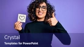  Presentation with romantic - Cool new PPT layouts with young-beautiful-romantic-arab-woman backdrop and a navy blue colored foreground