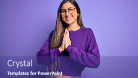  Presentation with forgiveness - PPT layouts having young-beautiful-smart-woman-wearing background and a violet colored foreground