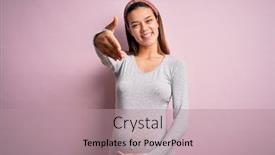  Presentation with business pink - Amazing slide set having young-beautiful-teenager-girl-pregnant backdrop and a coral colored foreground