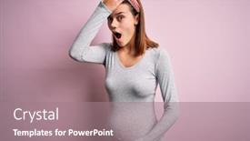  Presentation with baby girl - Presentation theme with young-beautiful-teenager-girl-pregnant background and a coral colored foreground