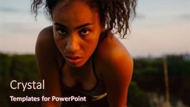  Presentation with african sunset - 