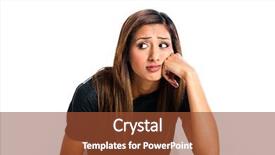  Presentation with unhappy - PPT layouts enhanced with young beautiful unhappy asian indian background and a tawny brown colored foreground