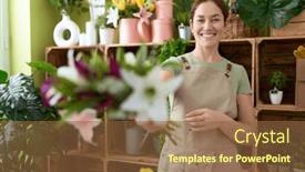  Presentation with flower woman - 