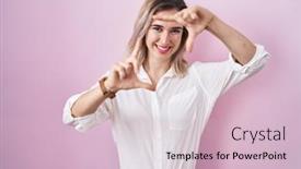  Presentation with frame pink - 