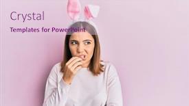  Presentation with cute - Presentation theme with young-beautiful-woman-wearing-cute background and a lemonade colored foreground