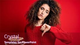  Presentation with birthday cake - Slides having young-beautiful-woman-with-curly background and a wine colored foreground