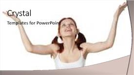  Presentation with white healthy food - Theme featuring young beautiful woman with fruits on a white background healthy food concept background and a white colored foreground