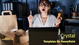  Presentation with food delivery - 