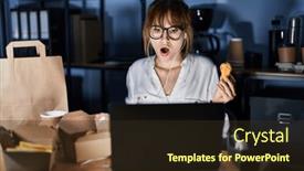  Presentation with food delivery - 