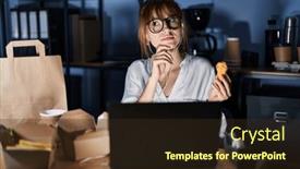  Presentation with food delivery - 