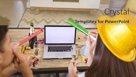  Presentation with virtual party - 