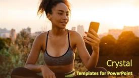  Presentation with woman runner - 