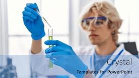  Presentation with test tube laboratory - 