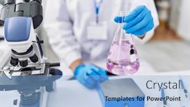  Presentation with test tube laboratory - 