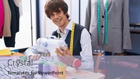  Presentation with clothing factory - 