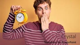  Presentation with shame - Audience pleasing presentation consisting of young-blond-man-with-curly backdrop and a violet colored foreground