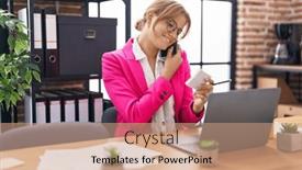  Presentation with girl reading - 