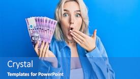  Presentation with philippine - PPT layouts featuring young-blonde-girl-holding-philippine background and a teal colored foreground