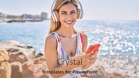  Presentation with rock music - 